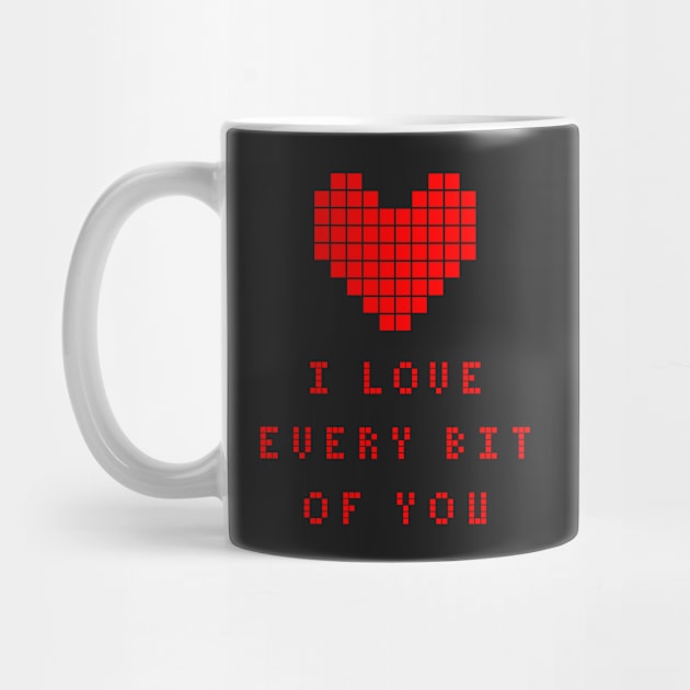 I love every bit of you by Florin Tenica